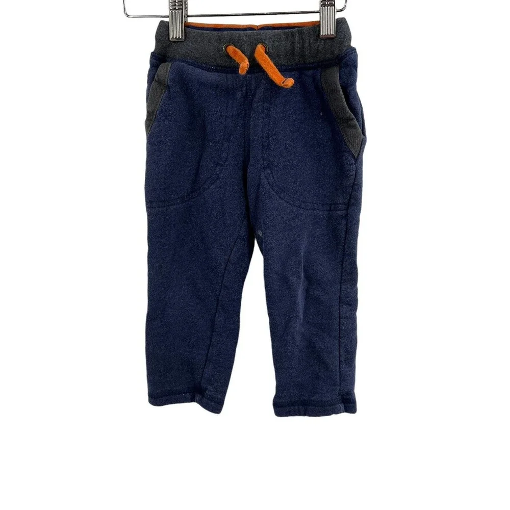 Mini Boden Size 2 Year Blue Pull On Pant